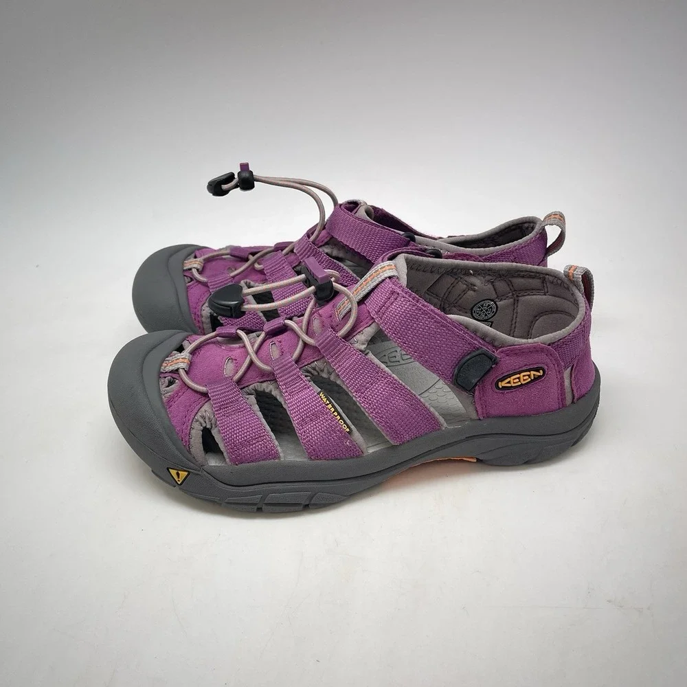 Keen Newport‎ H2 Sandals Youth 5 Pink Waterproof Outdoor Hiking Shoes 9212-STPP